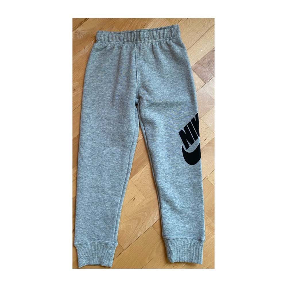 Nike Kids Light Gray Joggers - Picture 3 of 4